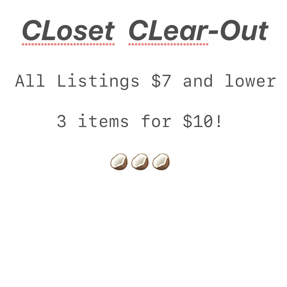 CLEARANCE